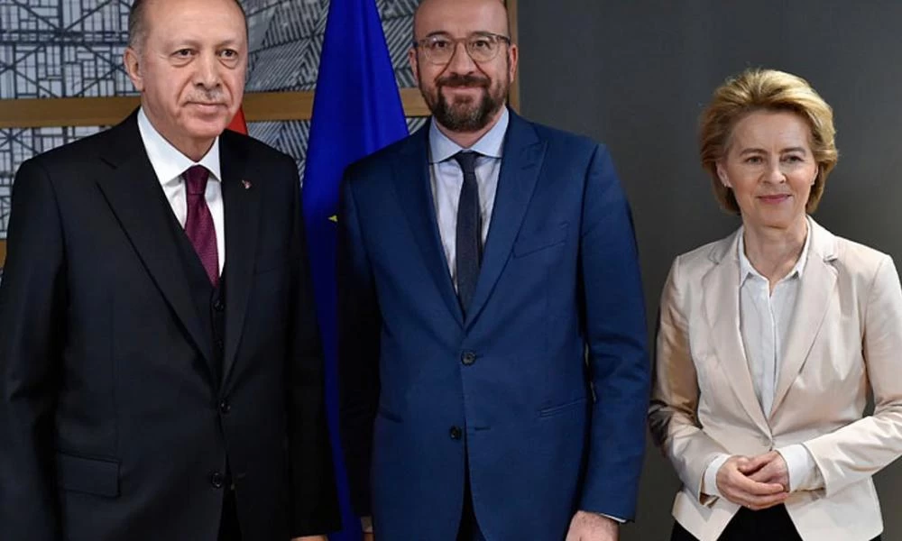 Θράσος Ερντογάν με την ανοχή της Ε.Ε.: Κατηγορεί για "καπρίτσια" την Ελλάδα - Θετικό κλίμα βλέπει η ντερ Λάιεν